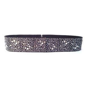 Jessica Wade Crystal Droplet Silk Belt
